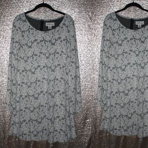 Isani for Target Lace Long-Sleeved A-Line Dress
